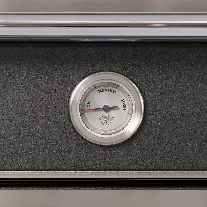 HER96L1ENET Heritage gasspis med singelugn, 90 cm, mattsvart