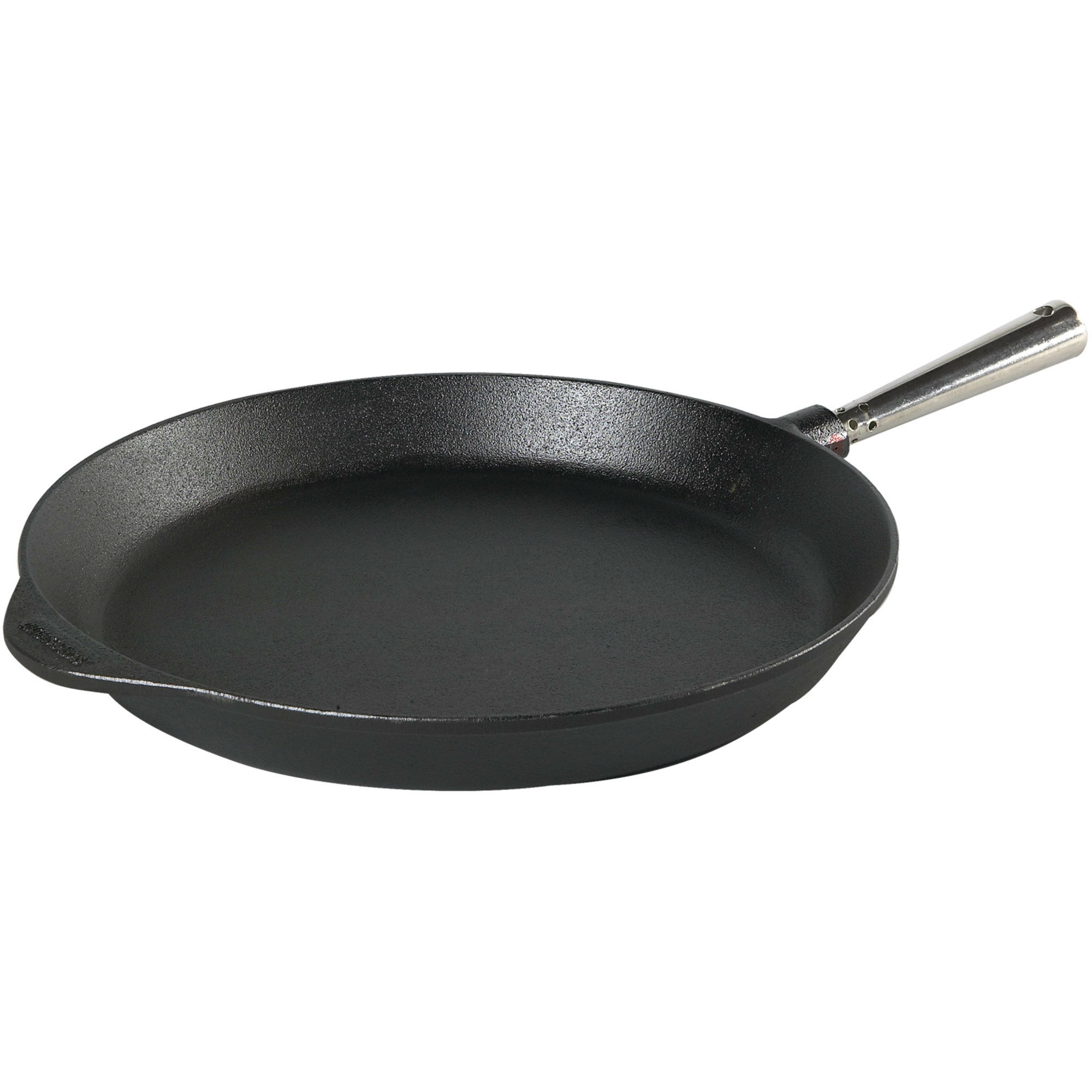 Produktfoto för Skeppshult Stekpanna Gjutjärn 36 cm Stålhandtag