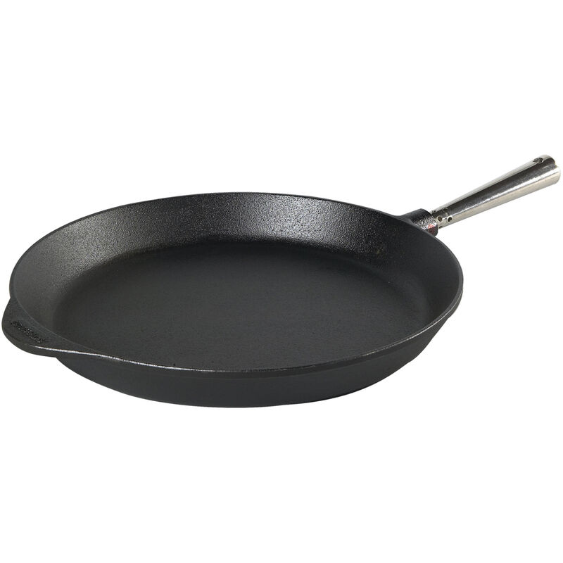 Stekpanna Gjutjärn 36 cm Stålhandtag
