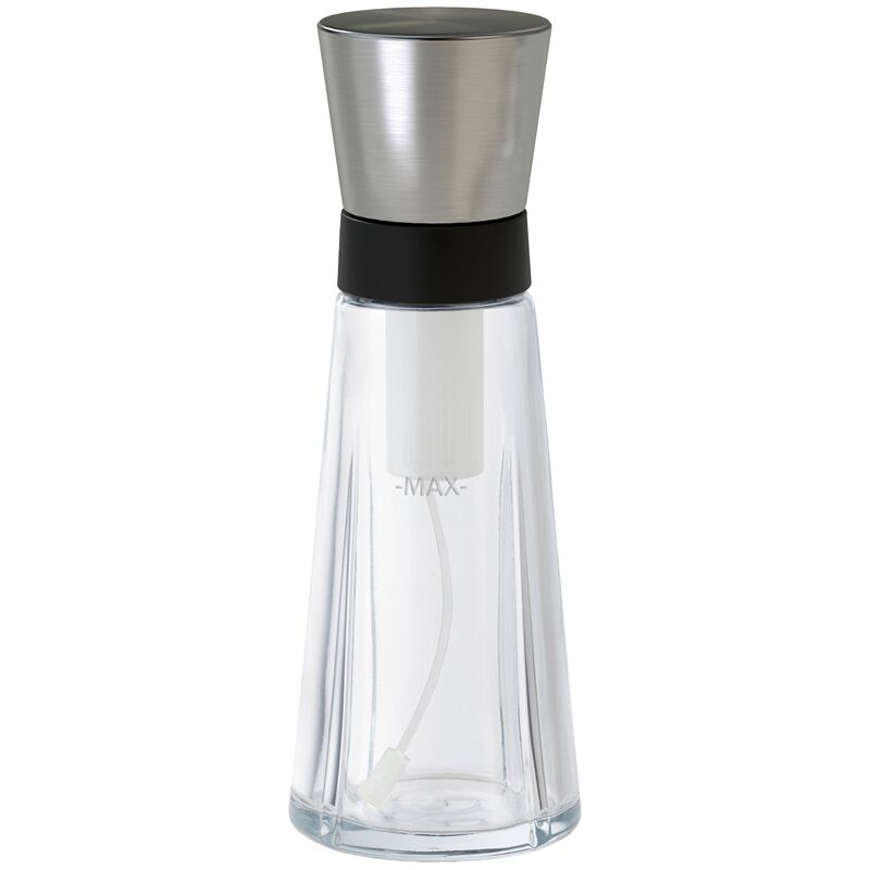 oljesprayflaska 14 cl, svart/stål