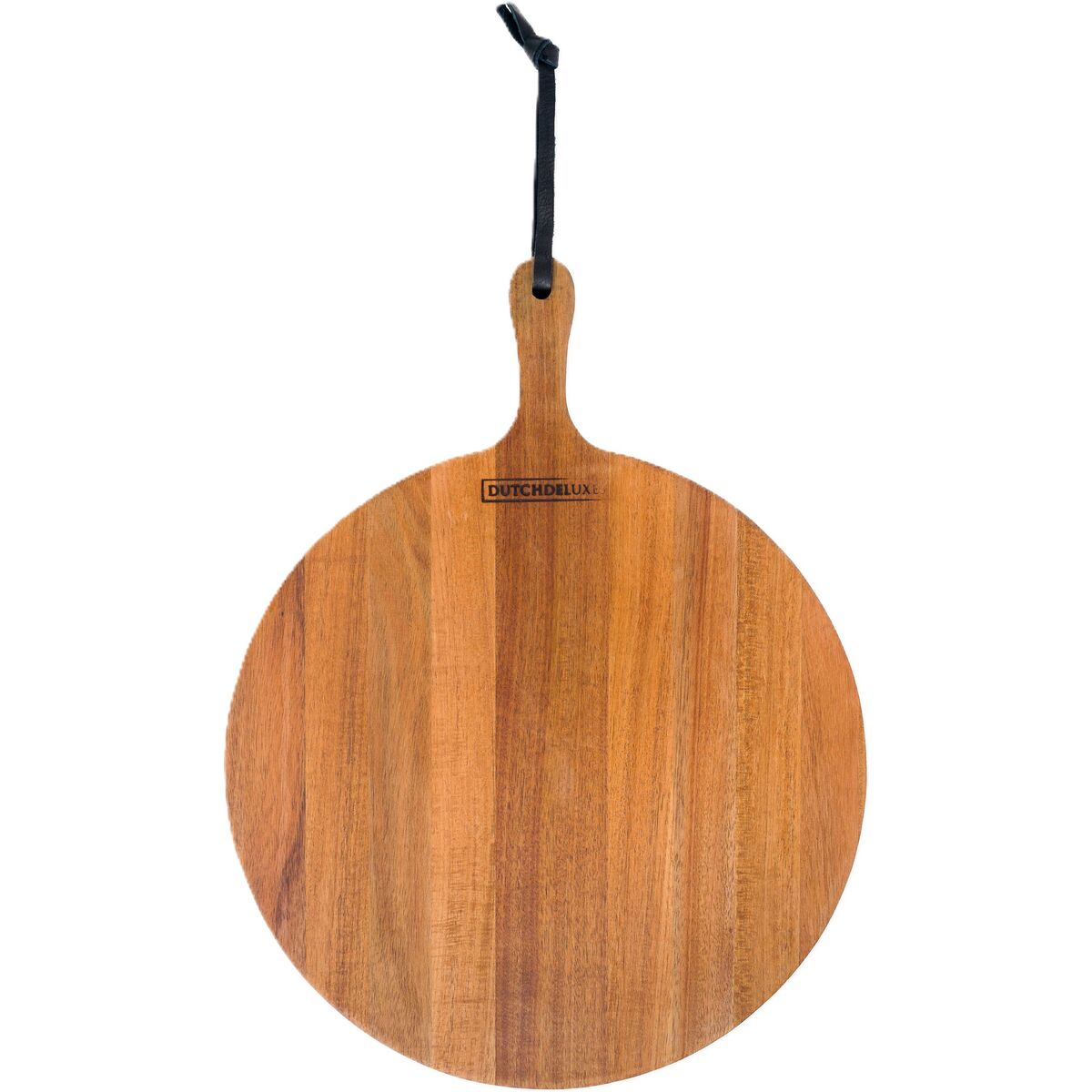 Rund skärbräda 35 cm, akacia