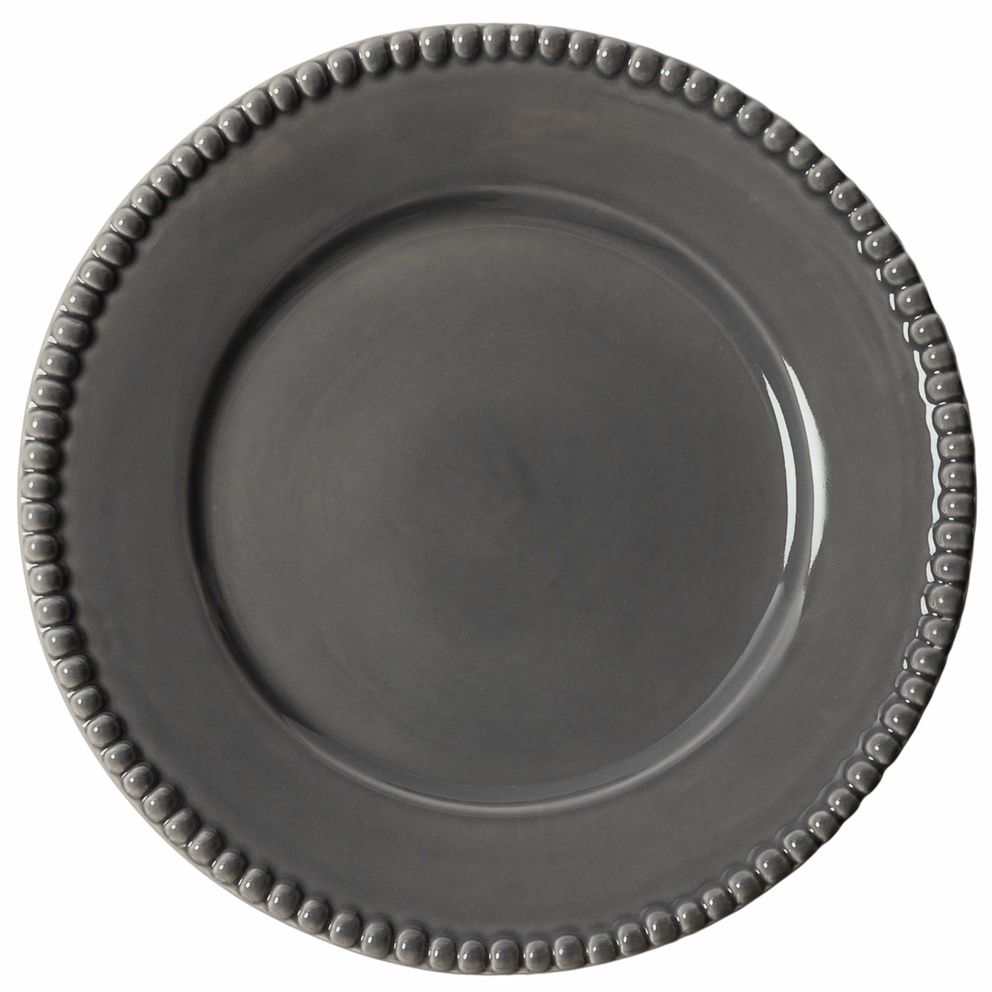 Daria 18 cm Tallerken 2-pk, Clean Grey
