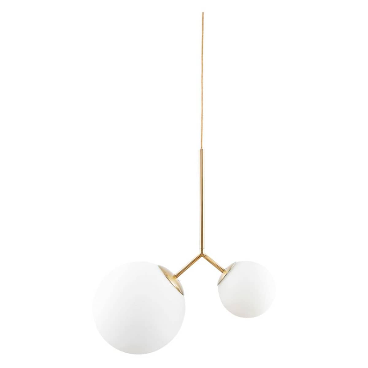 Twice lampe, hvid