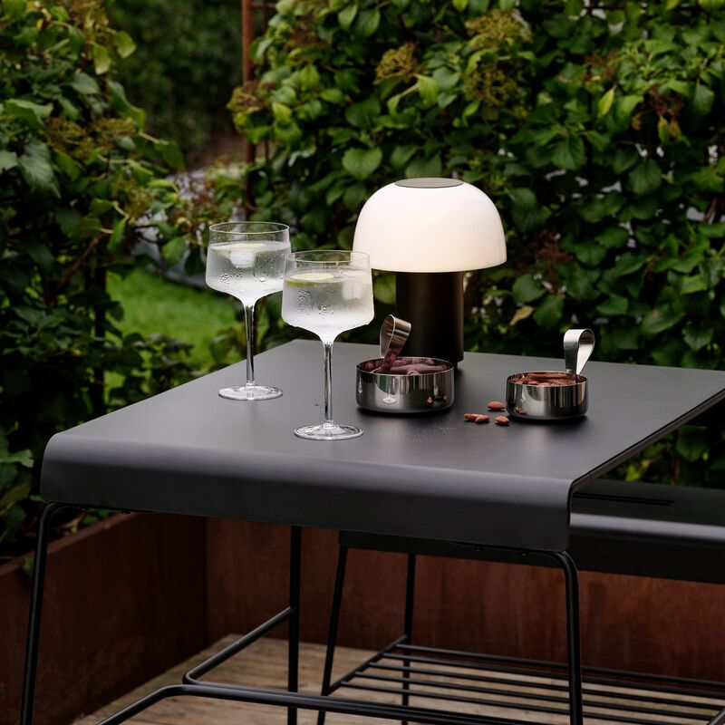 Rocks Delikatesseskål med ske, metal