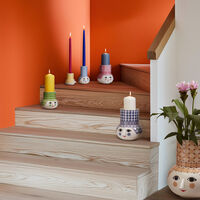 Bjørn Wiinblad Olga kynttilänjalka 12 cm, vihreä