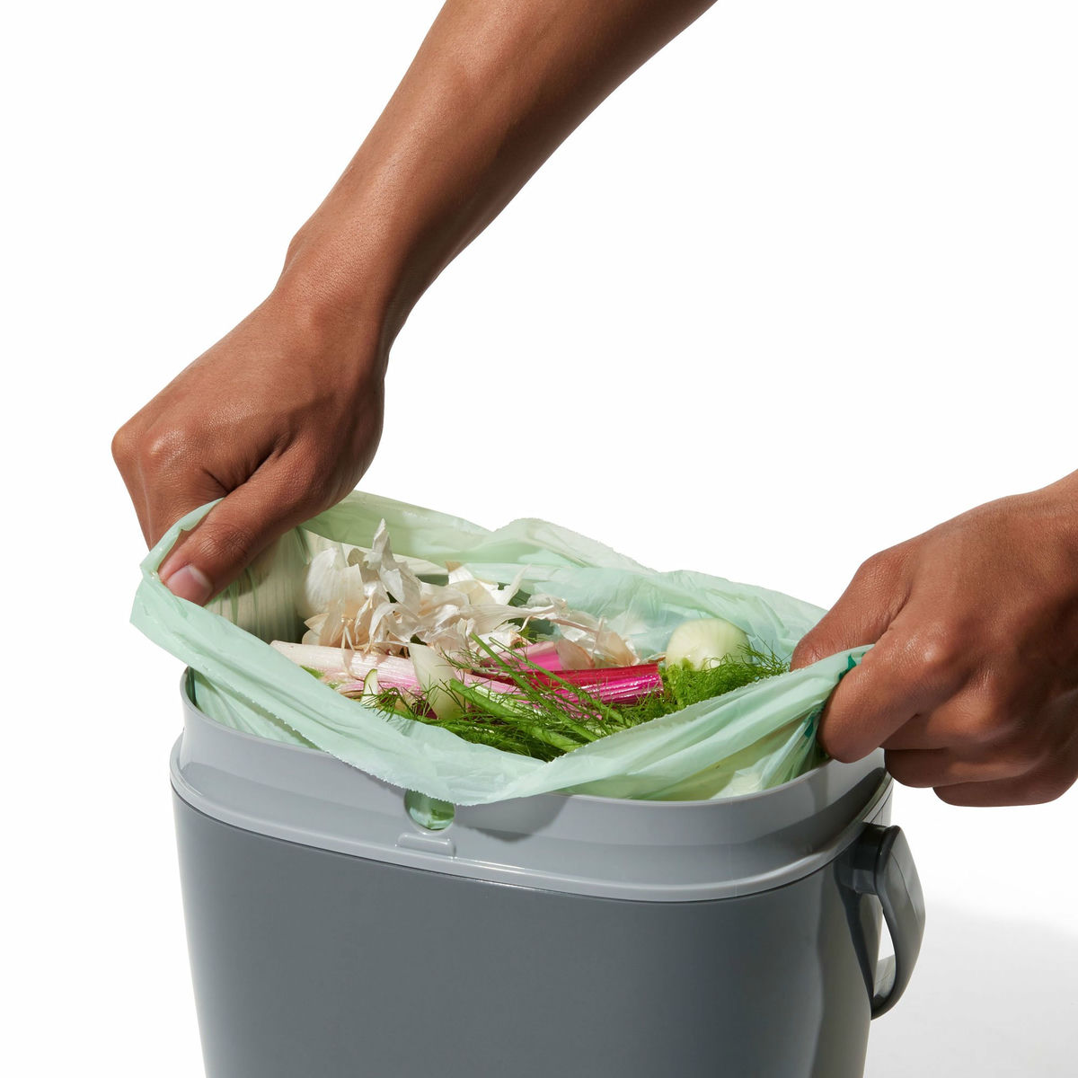 Easy-Clean Komposybeholder 6,6 L, Charcoal