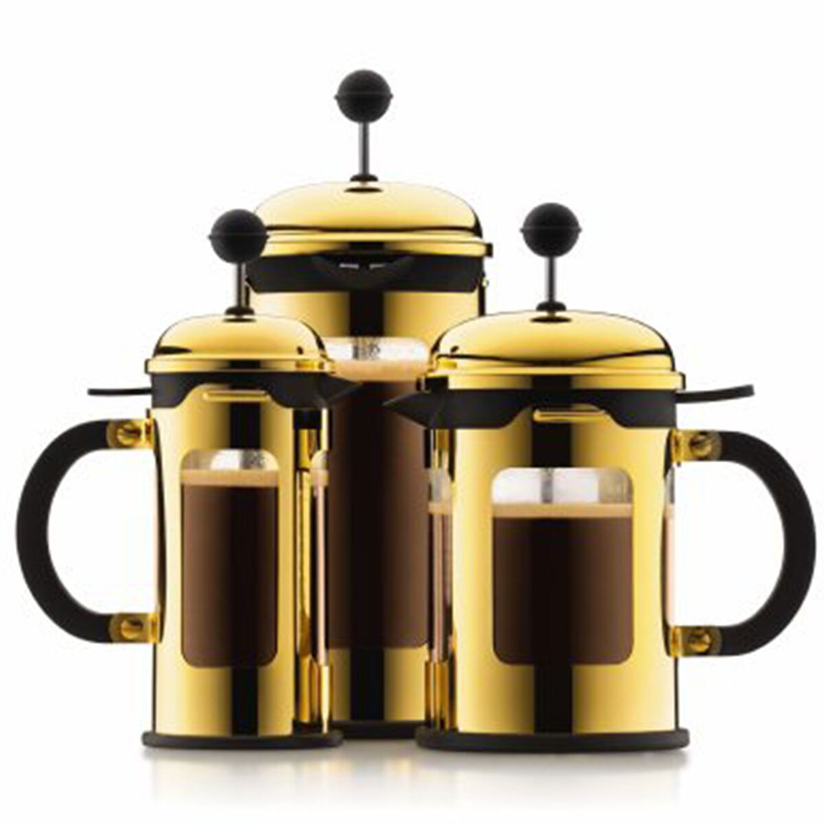 Chambord-kahvinkeitin, neljä kuppia, 0,5 l, kulta