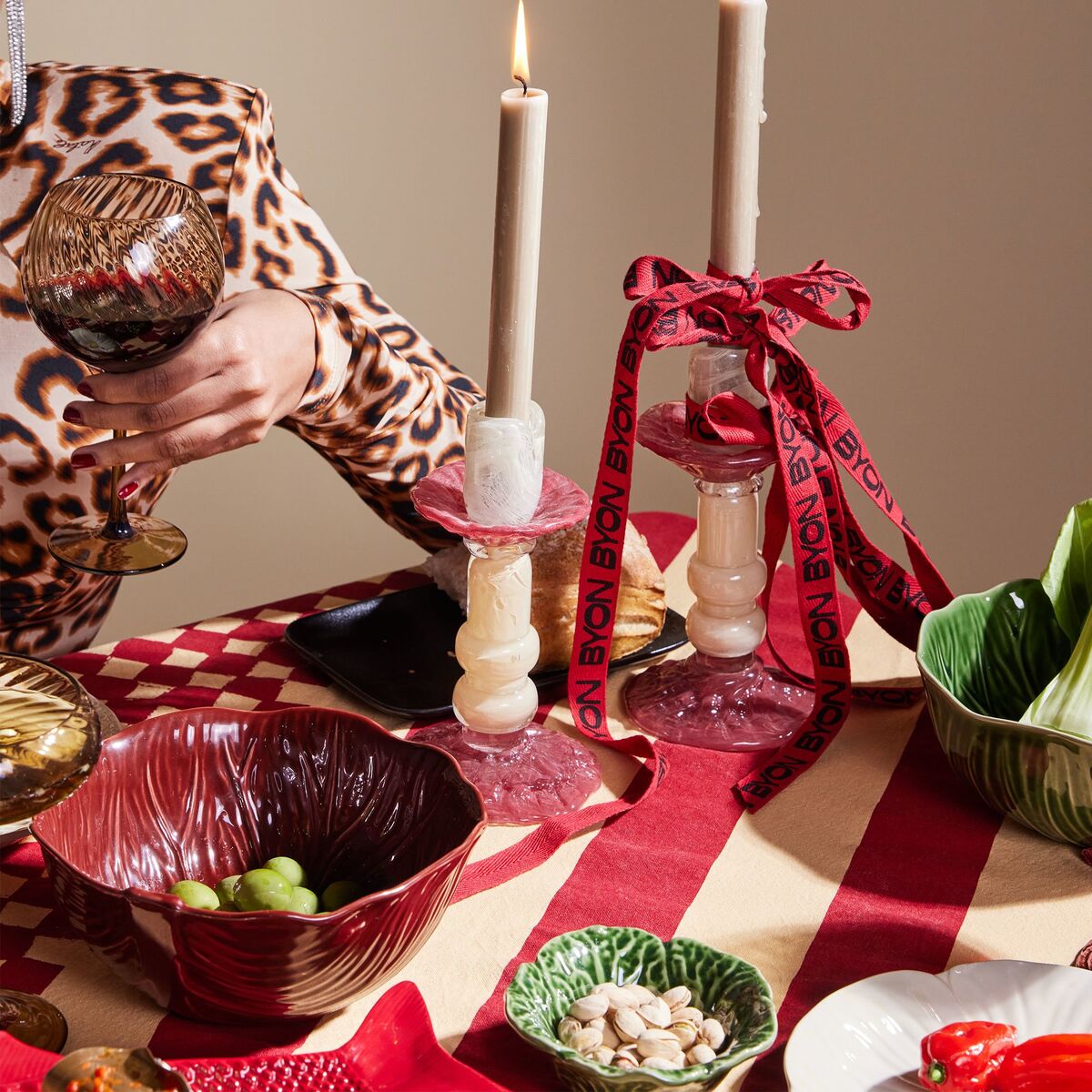 Veggie skål 20 cm, vinrød