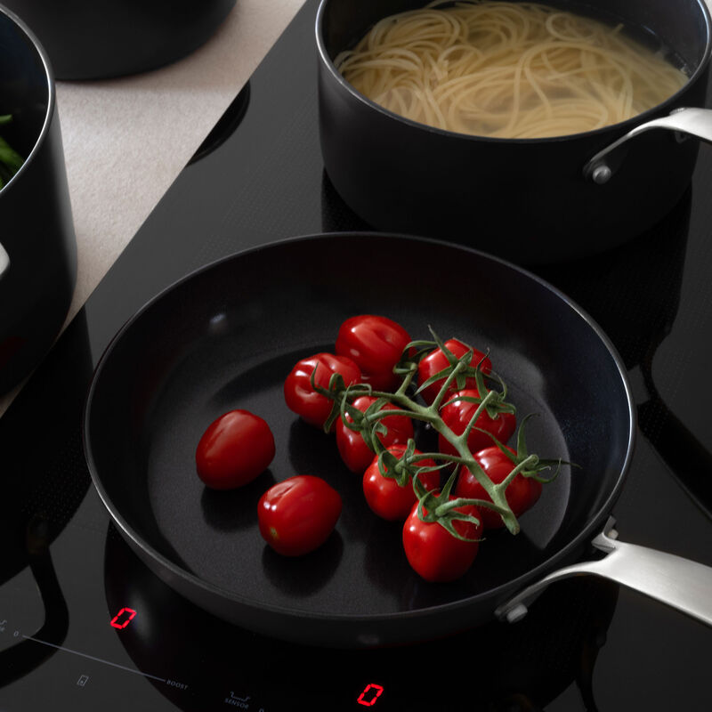 Combekk Stegepande- og kasserollesæt 4 dele, sort