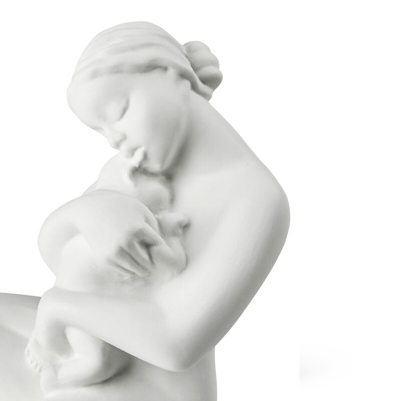 Beginnings prydnad, vit