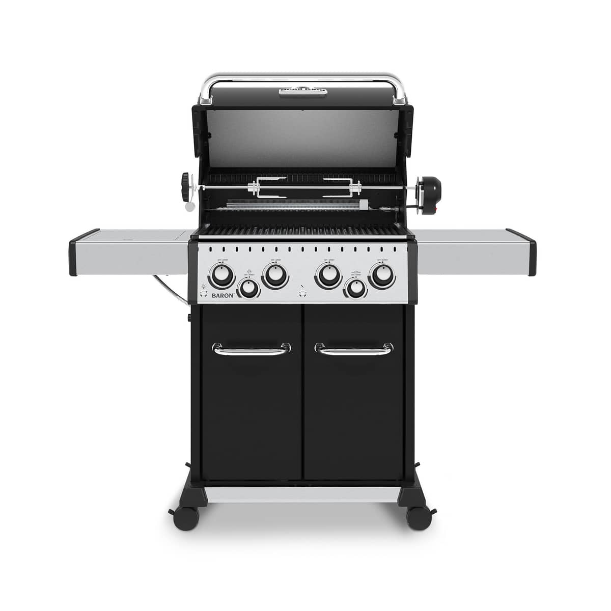 Baron 490 gasolgrill, svart