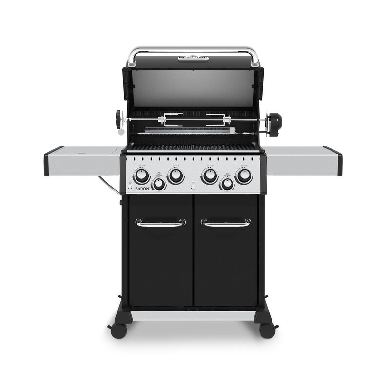 490 gasolgrill, svart