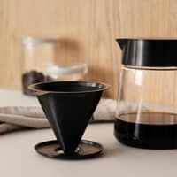 Nohr glaskande, black metallic