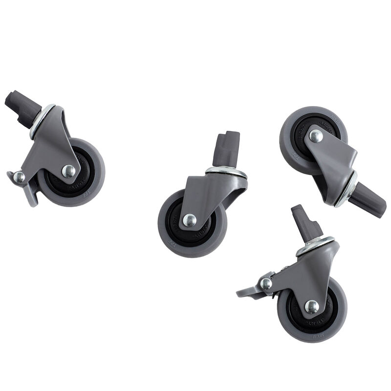 HAY Colour Crate Hjulsett medium, 4 stk.