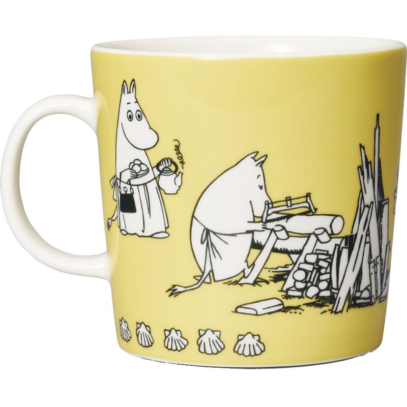 mugg 0,4 liter, gul