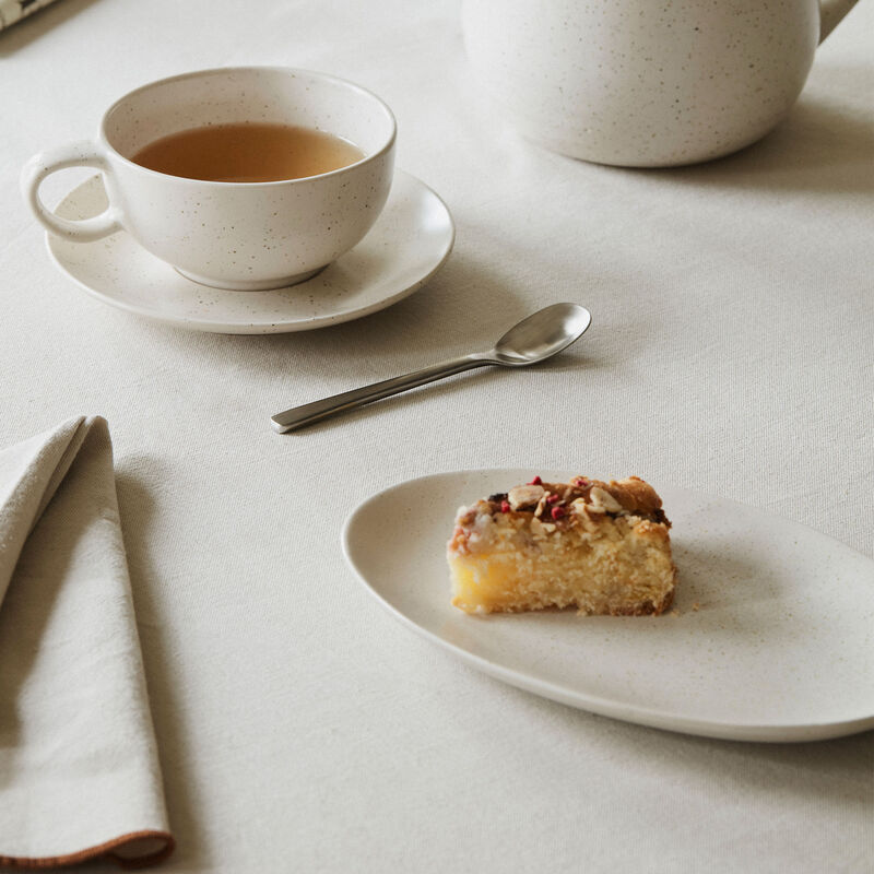 Nordic Vanilla oval tallerken 30 x 17 cm