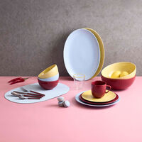 Confetti skål 14 cm, lemon