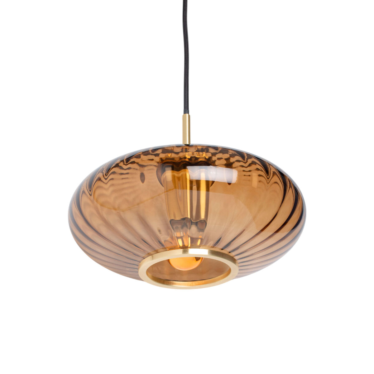 Urc taklampe 26 cm, amber