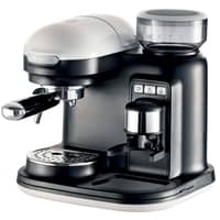 Moderna-espressokone ja kahvimylly, valkoinen