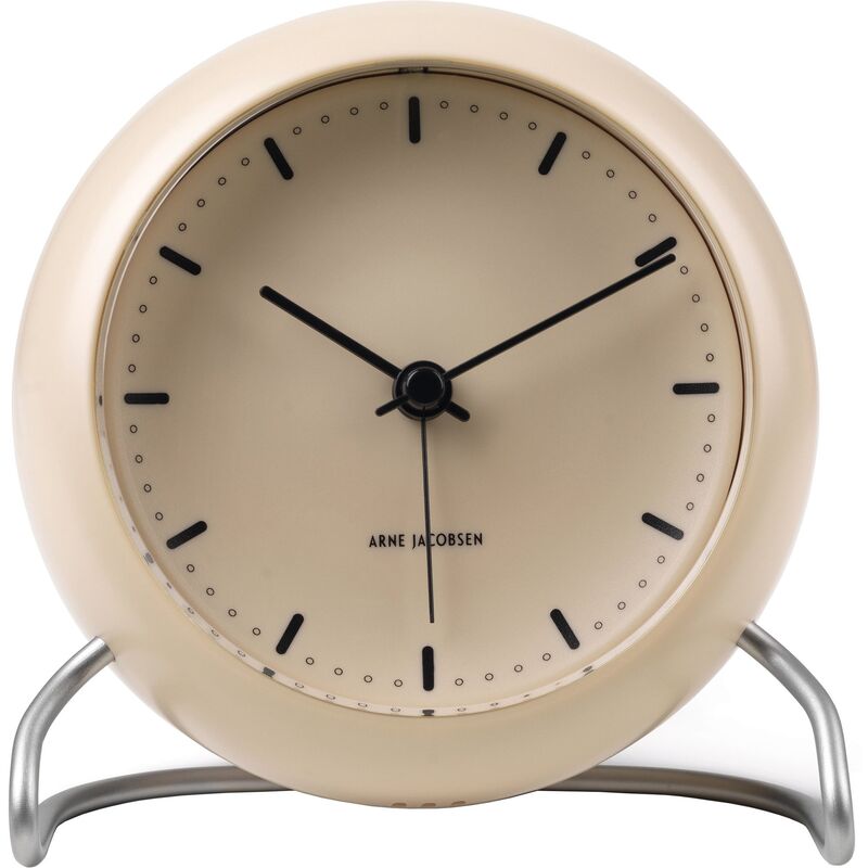 City Hall Bordsklokke Sand