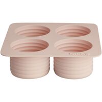 Kosta Boda Viva jääpalamuotti 4 kpl, vaaleanpunainen