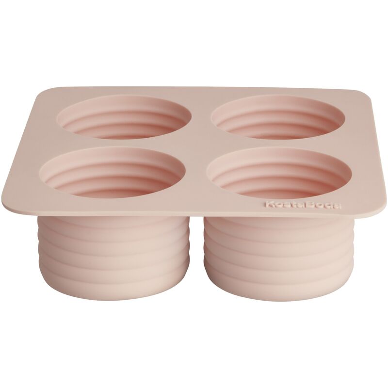 Kosta Boda Viva Iskubsform 4 stk, rosa