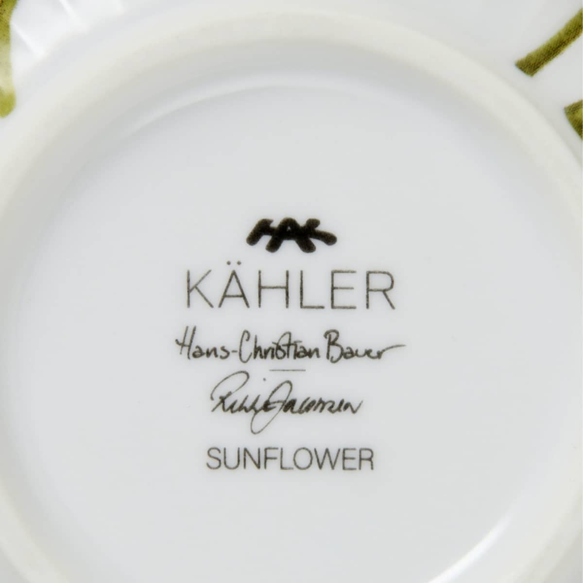Hammershøi Summer skål Ø12, sunflower