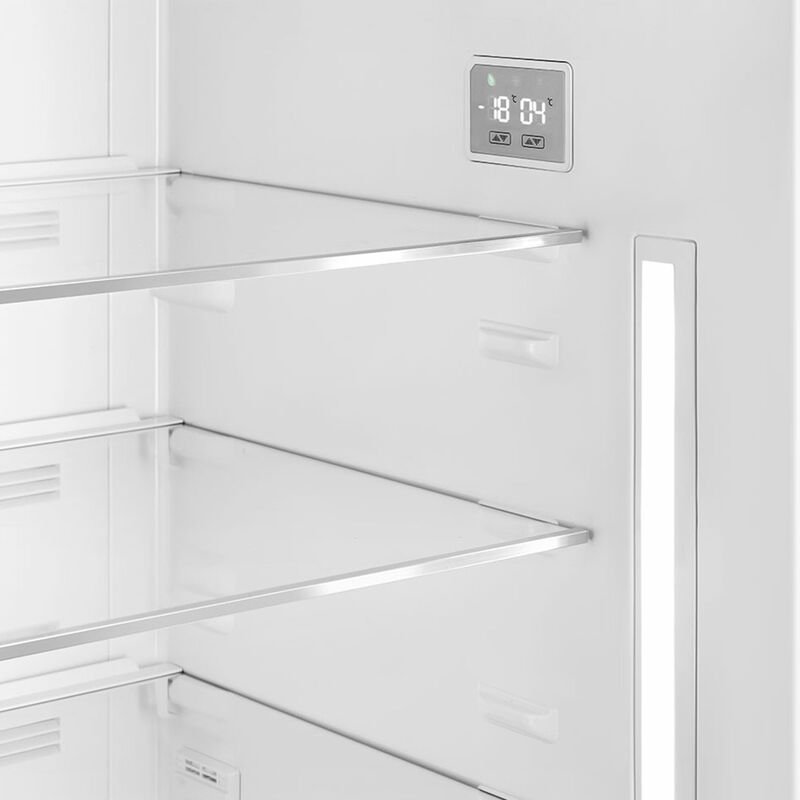 Smeg FAB38RWH6 højrehængt køle/fryser 70 cm, hvid