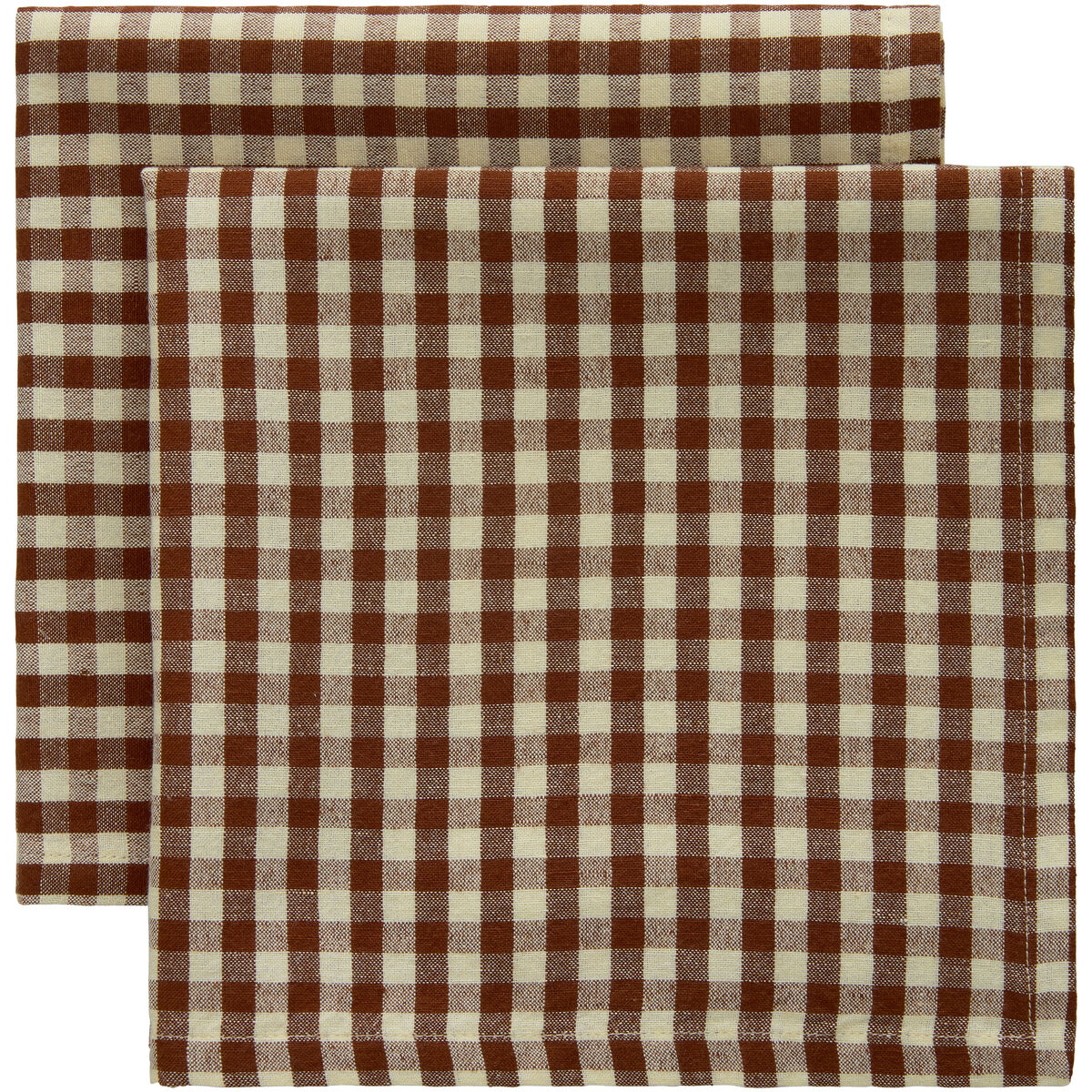 Oliva serviett 2 stk, brun