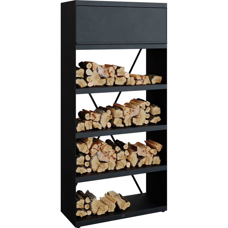 Wood Storage 100 Black