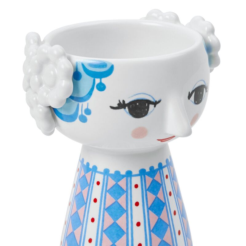 Eva kynttilänjalka 9,5 cm, sininen