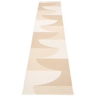 Pappelina Hill matta 70 × 360 cm, vanilla/beige/cream