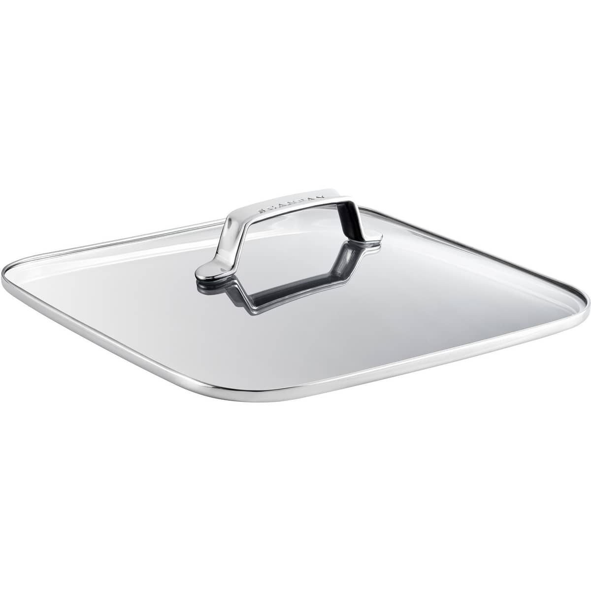 TechnIQ Glasslokk, Firkantet 28 cm