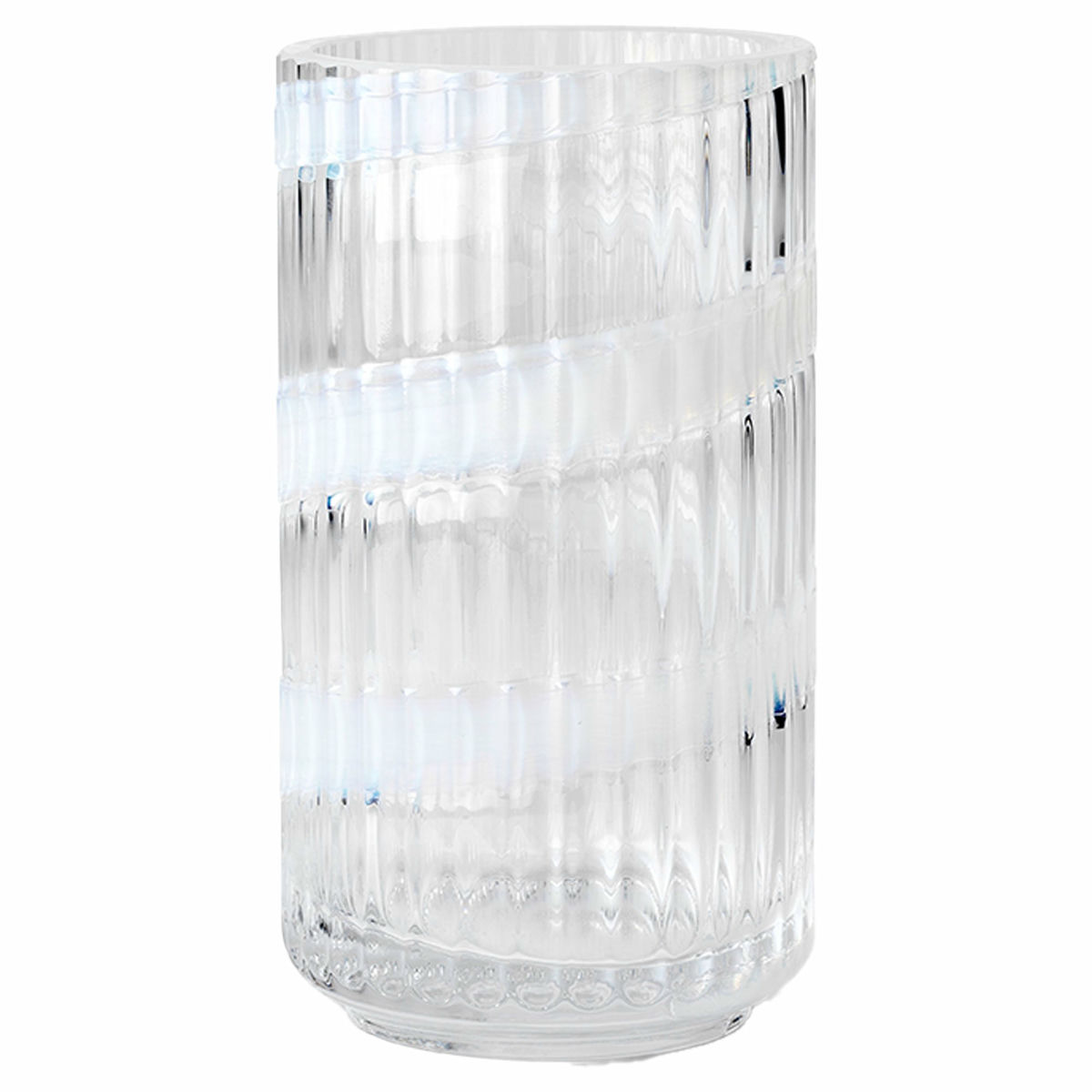 Swirl vase 15,5 cm, hvid