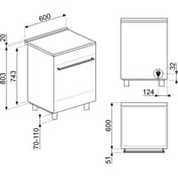 C6IPMBM2 Classic induktionskomfur 60 cm, mat sort