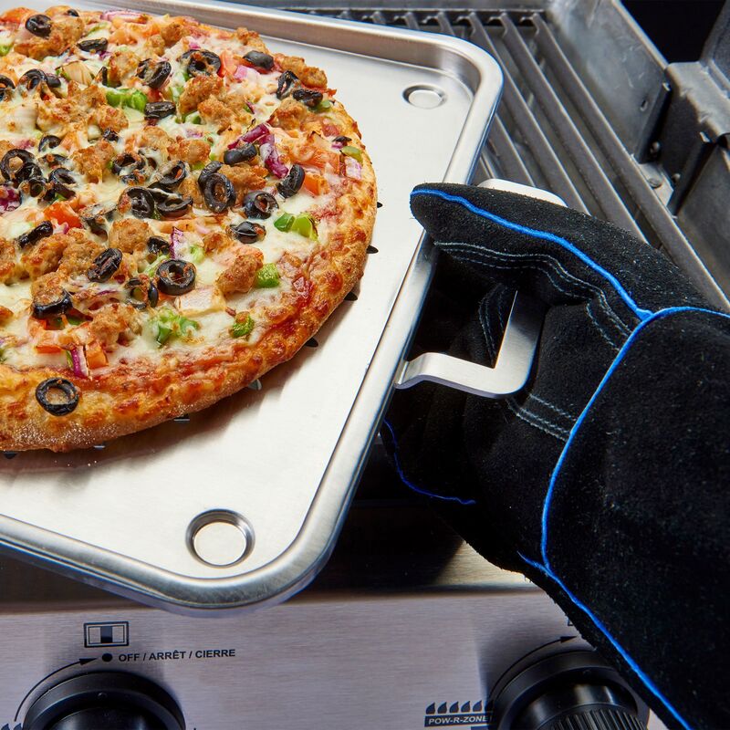 Grillauskäsineet, nahka