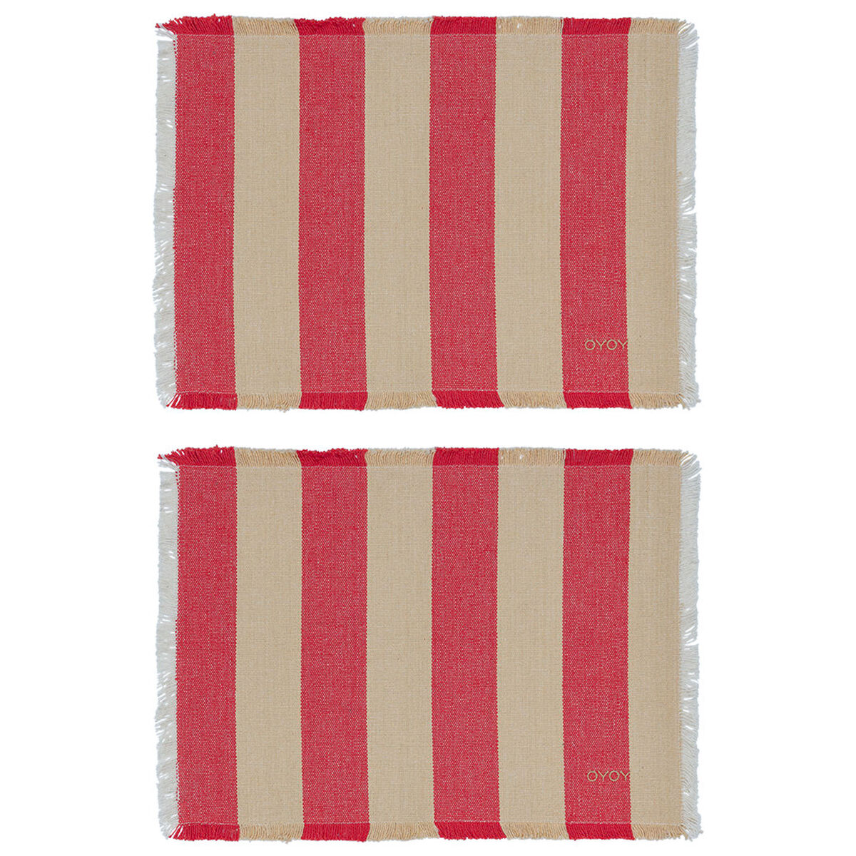 Toppu bordstablett 2-pack, röd