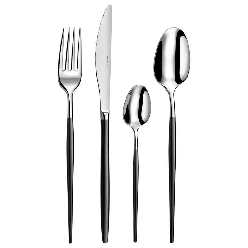 Soprano bestiksæt 16 dele, sort