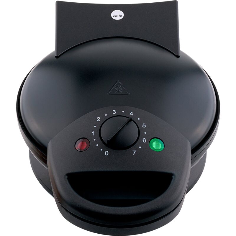 WM-623B vohvelirauta, musta