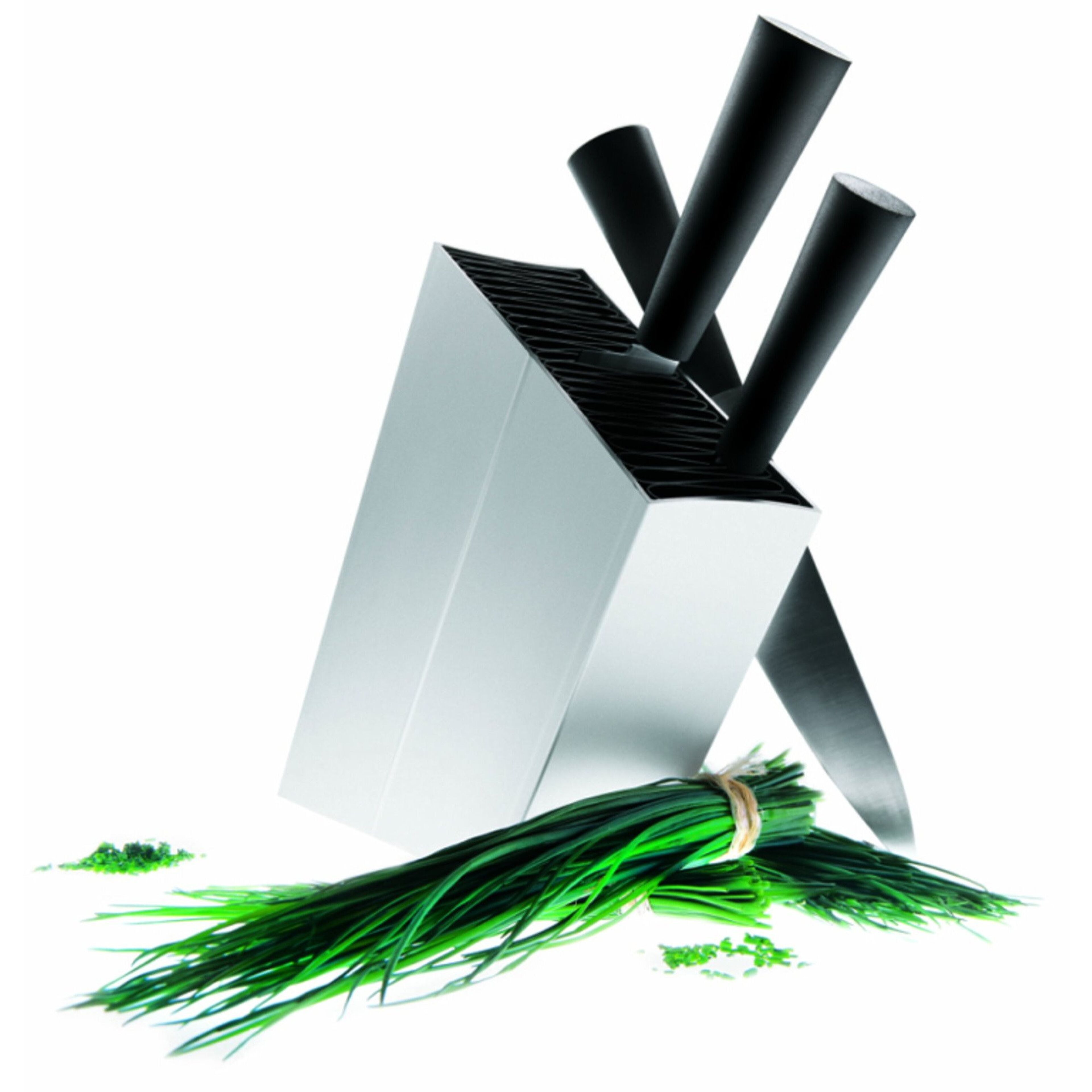 Knivblock Lutande Aluminium