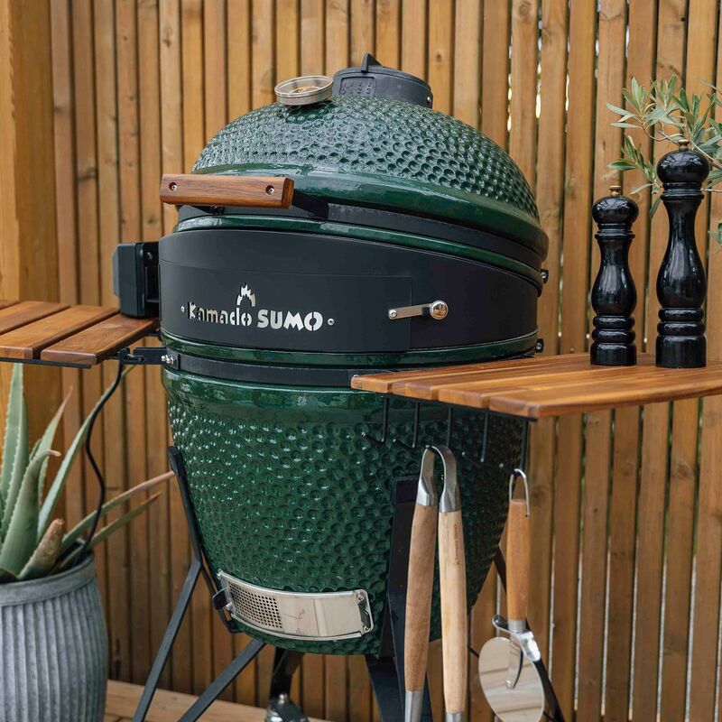 SUMO Midi + Grillmästarens rotisseri & pizzaugn, grön