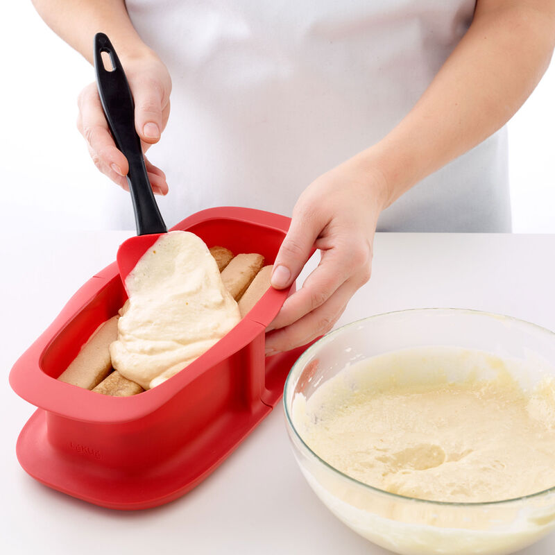 Springform med tallrik 24 cm, röd