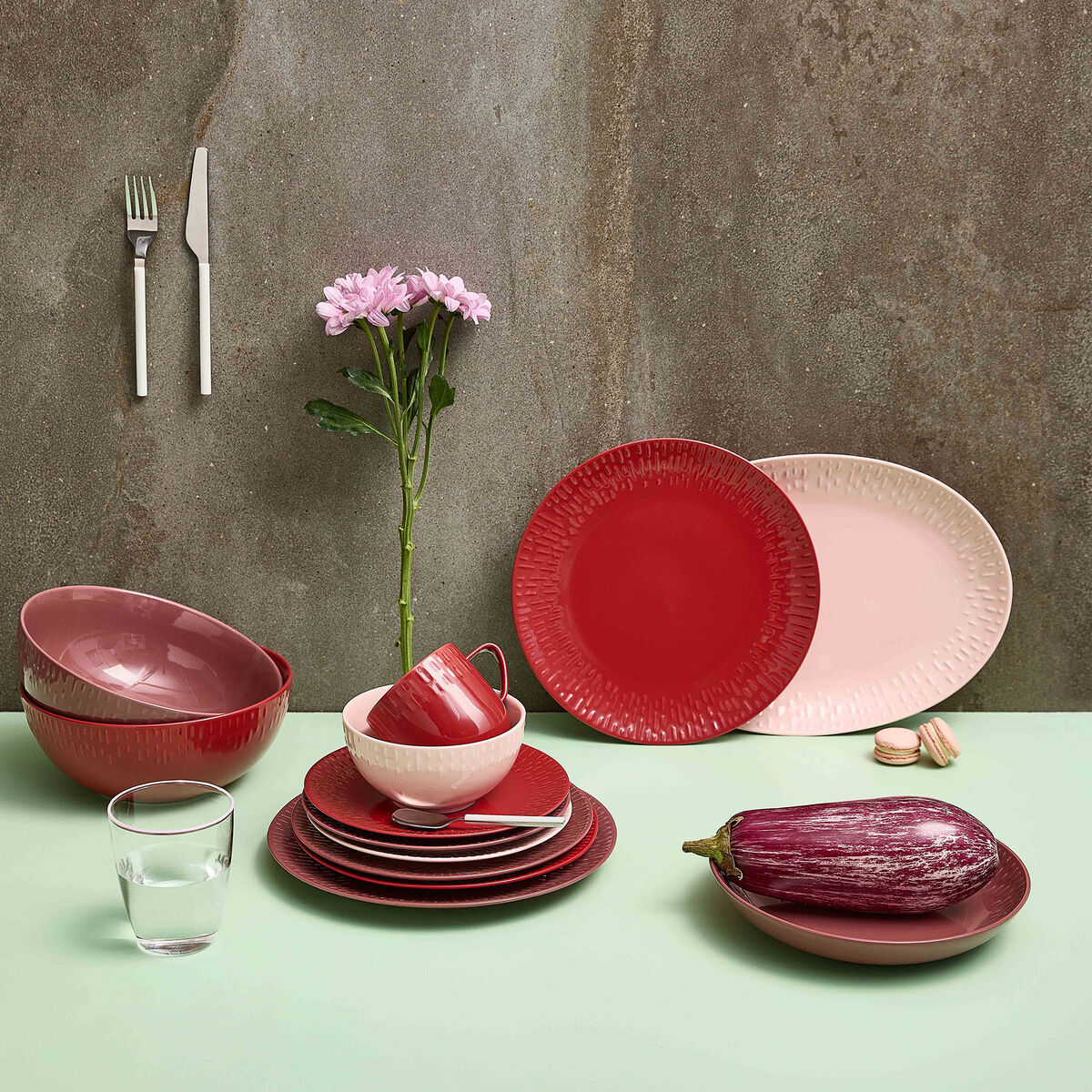 Confetti fad 36 × 25,5 cm, candyfloss