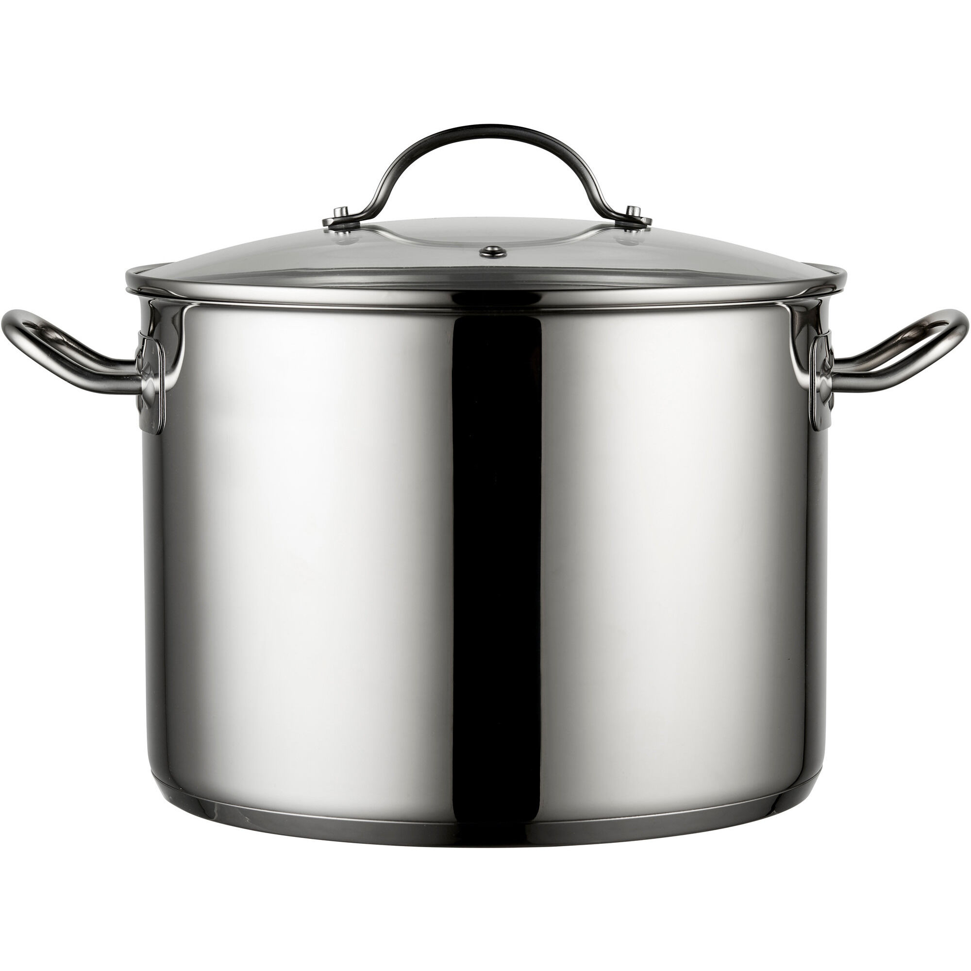 Stor Gryta 10 Liter Rostfrittmed Glaslock