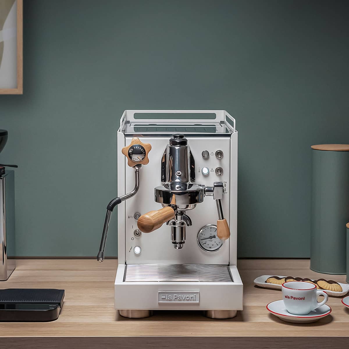Cellini Mini espressomaskin, vit