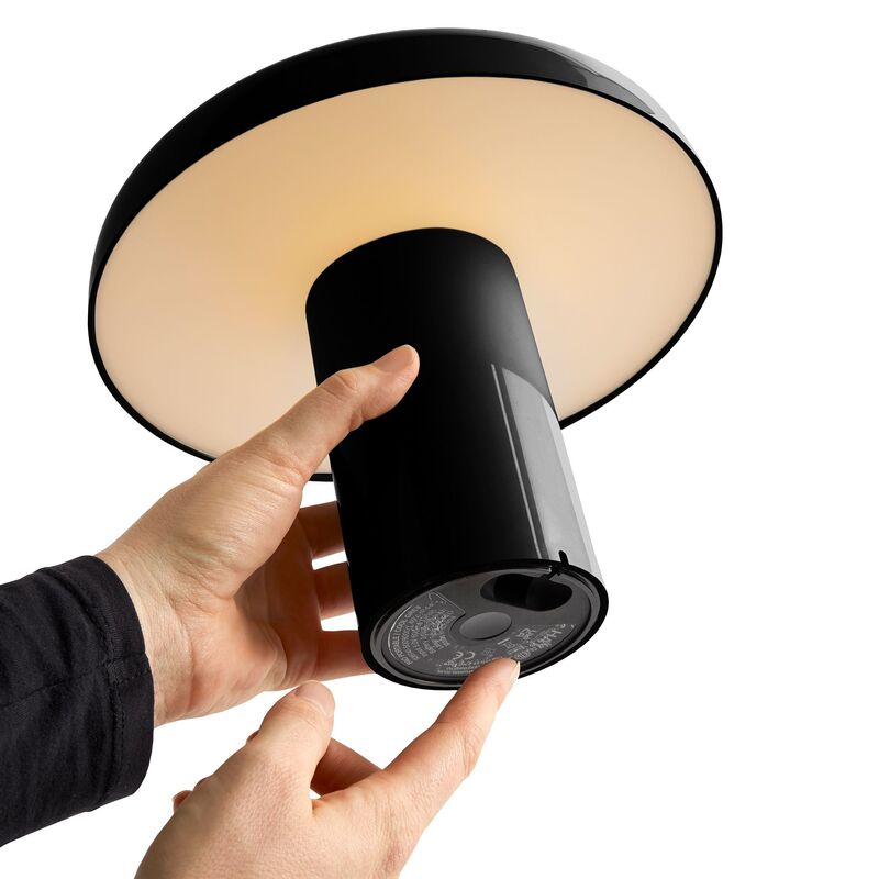 Pao Portable bordlampe, soft black