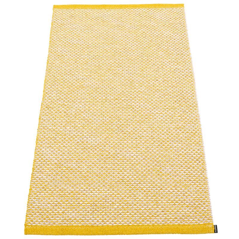 Gulvtæppe Effi, 70 x 200 cm., mustard