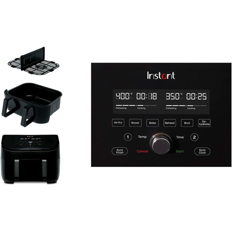 Vortex VersaZone Dobbelt Airfryer, 8,5 liter