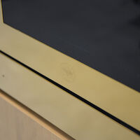 FMOD6117CTG3 Modern dampovn med pyrolyse 80 liter, gull