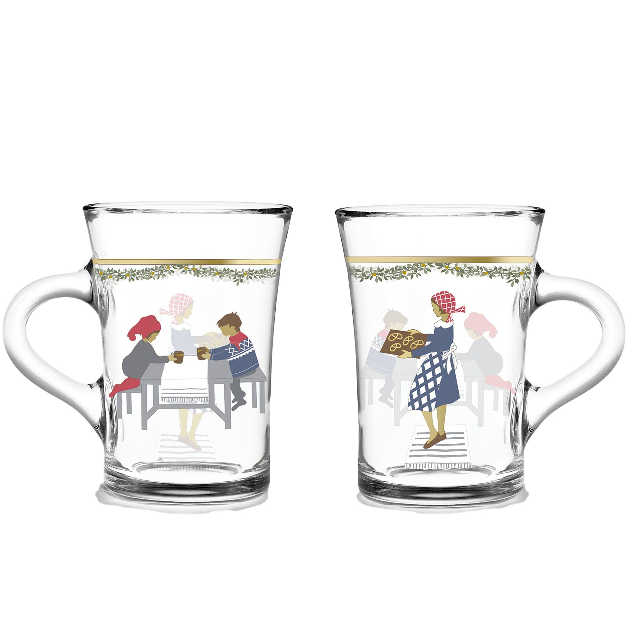 Holmegaard Holmegaard Christmas Hot Drink glass 24 cl 2-pk 2024